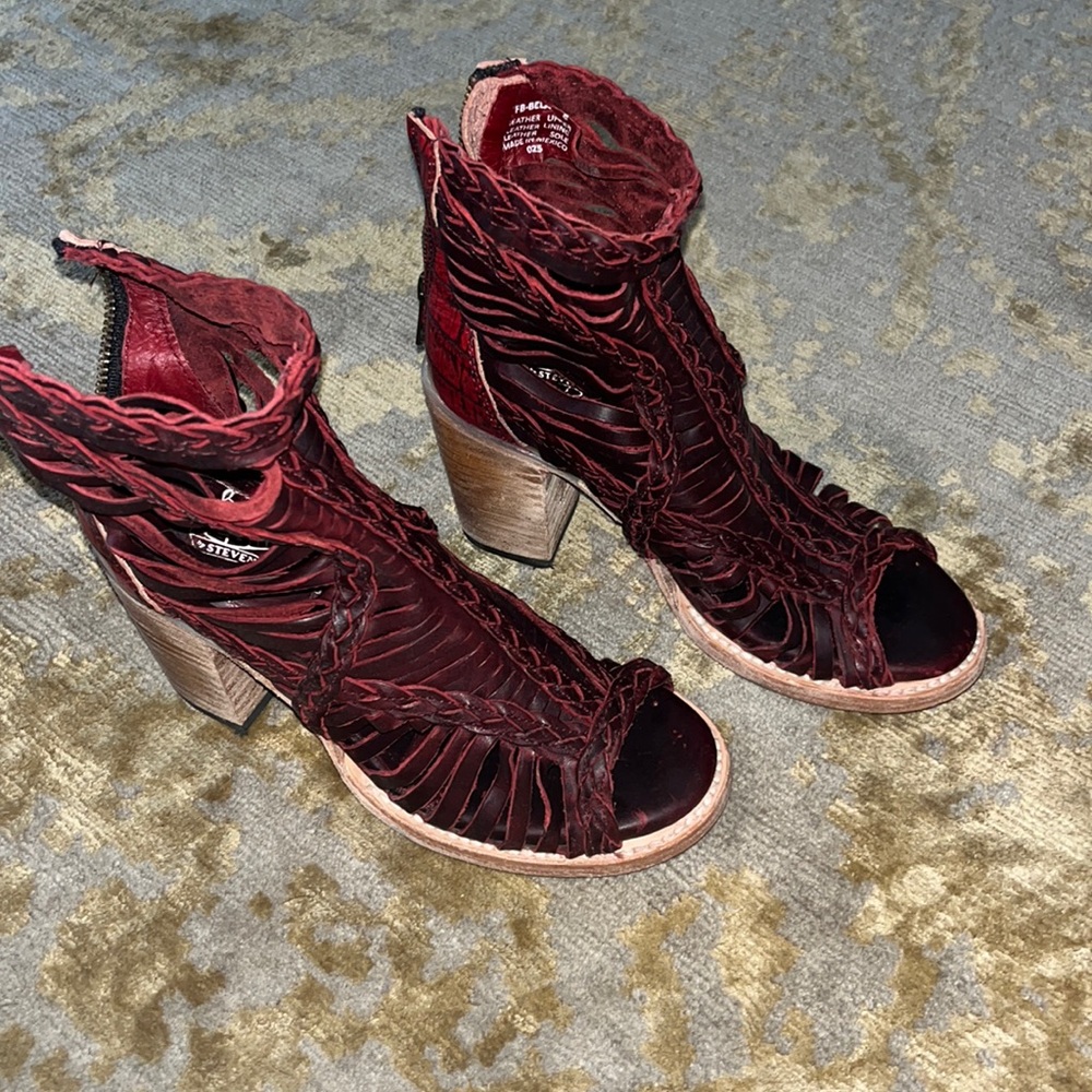 Free Bird Leather Heels